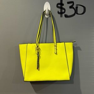 Call it Spring Citrus Yellow tote